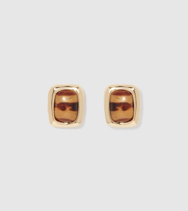 Signature Sandra Stone Stud Earrings